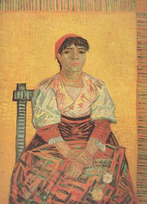 Vincent Van Gogh Italian Woman (nn04) Norge oil painting art